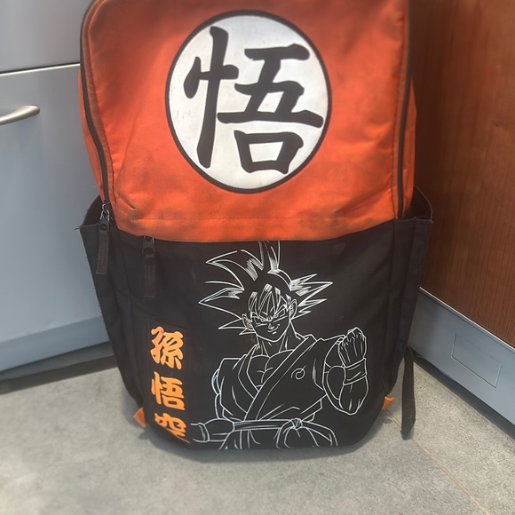 Vibrant Orange and Black limited edition goku back